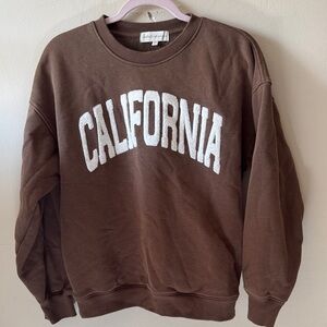 State of mine-California Graphic Crewneck Sweatshirt